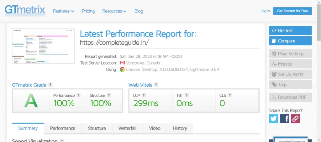 6 Advanced Tips for Optimizing Your WordPress Site for Speed 1 Screenshot 20230128 075125
